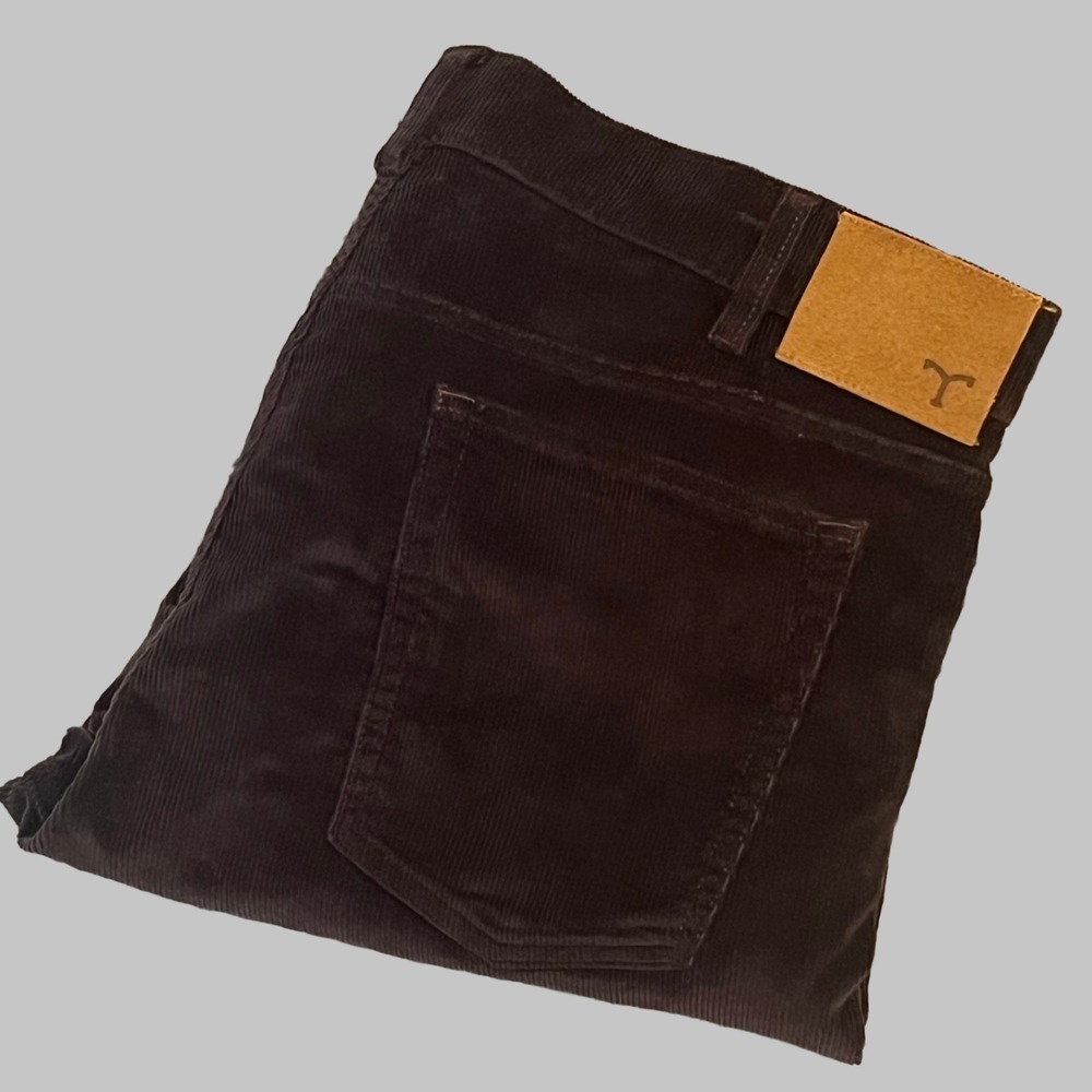Tecovas Pants Mens 36x32 Brown Corduroy Standard Straight NWOT
